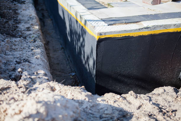 Residential Vapor Barrier Installation installation at a Downers Grove, IL home by SJ Waterproofing Pros